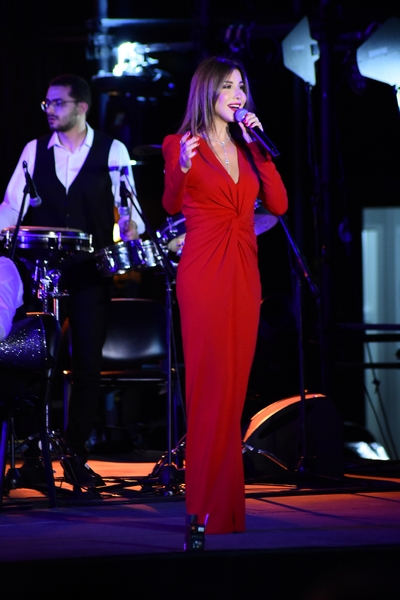 Nancy Ajram at Beirut Holidays